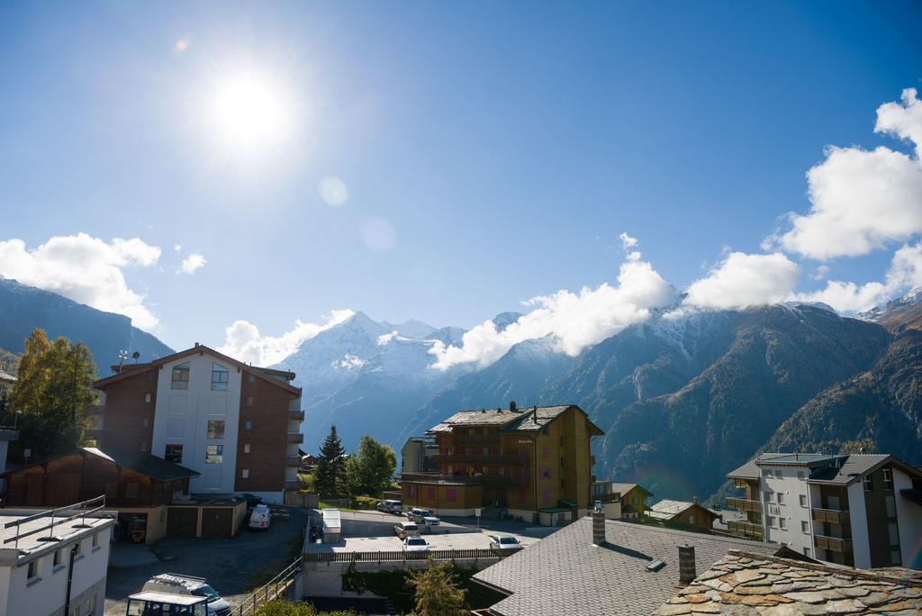 Milleggapark Casa Mia Lägenhet Grächen Exteriör bild